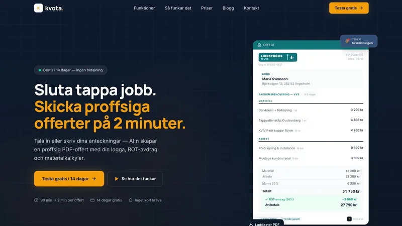 Kvota.se